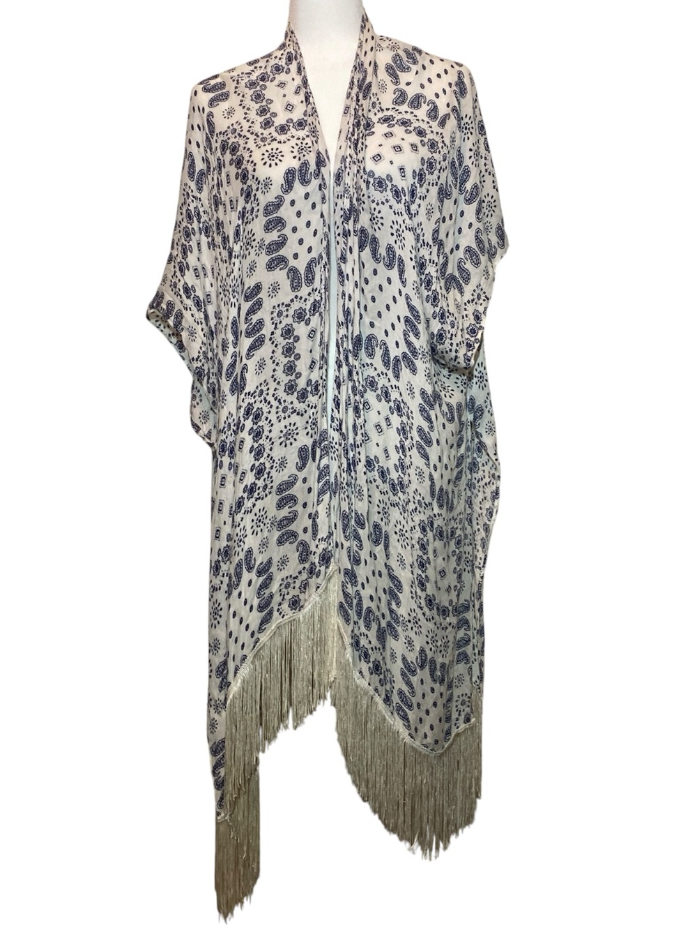 Love Stitch Fringe Top